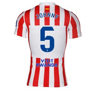Atletico Madrid Johnny Cardoso #5 Jalkapallovaatteet Kotipaita 2025-26 Lyhythihainen